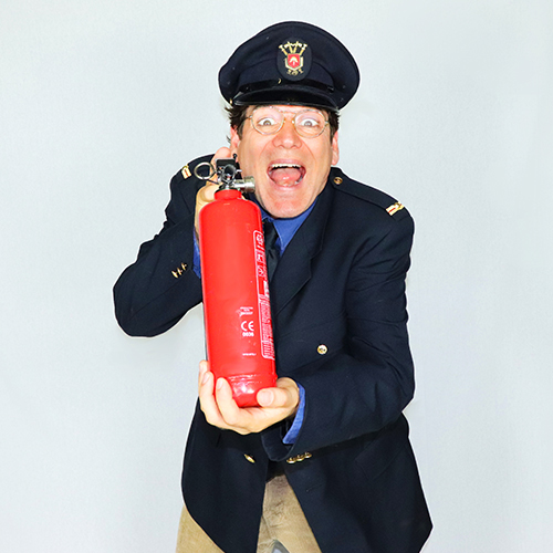 Brandweer commandant Fik typetje